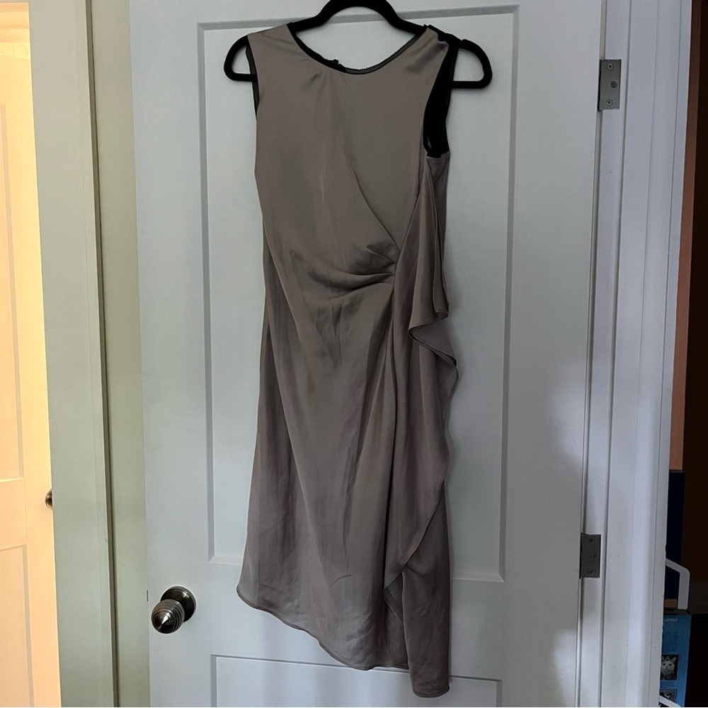 Roksanda Ilincic side draped waterfall dress
